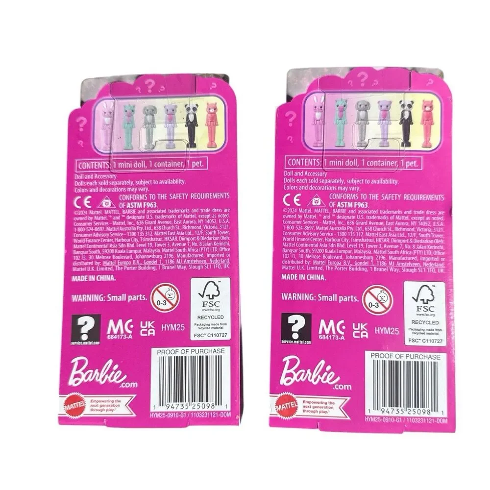 Mattel mini barbie